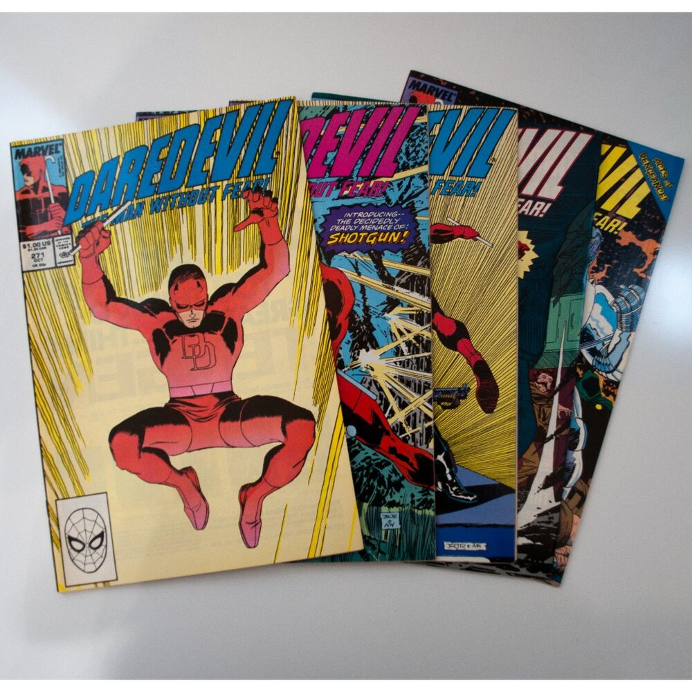 Daredevil The Man Without Fear Comic Books 271 272 273 274 275 1989 Marvel Run